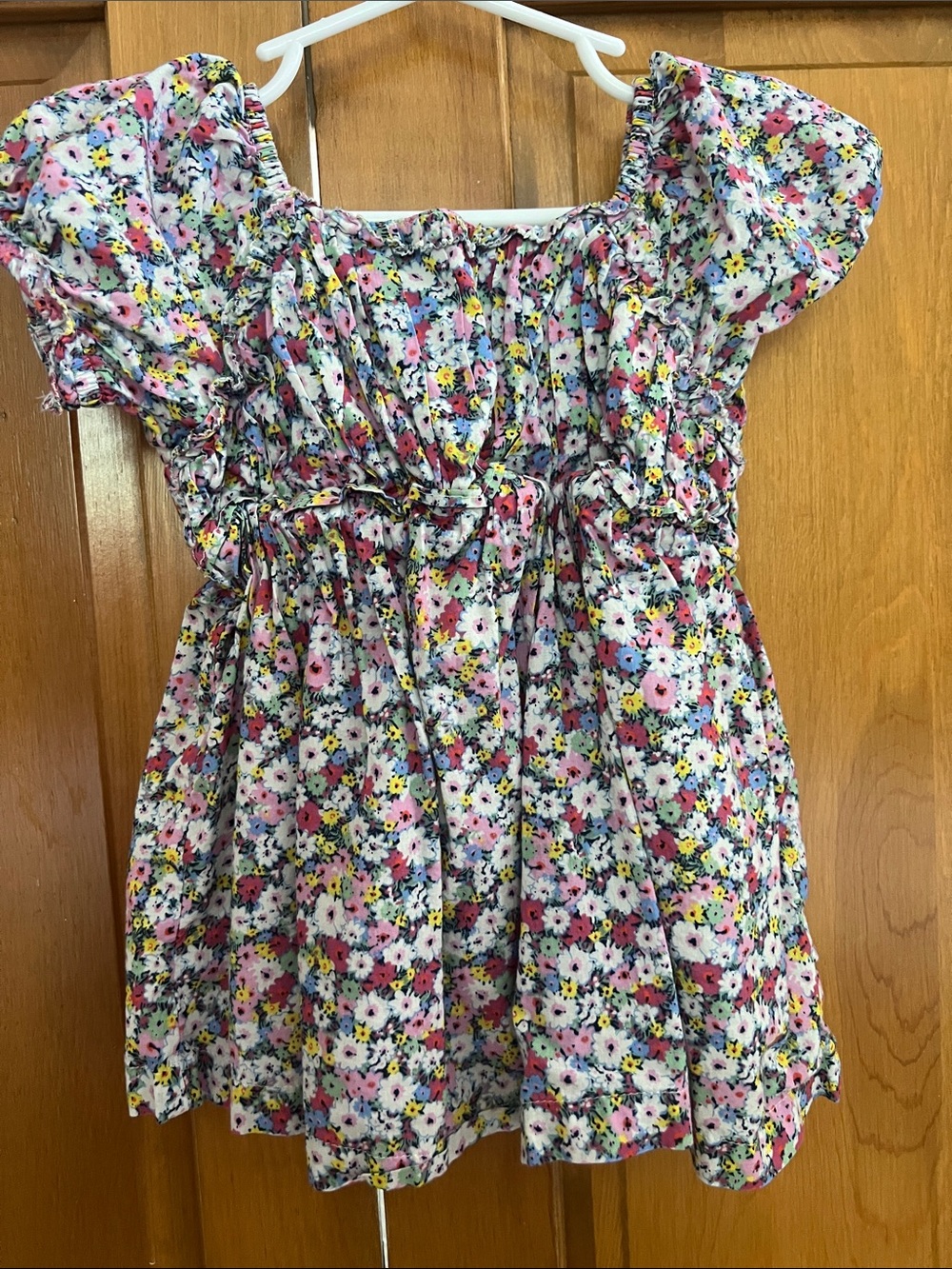 GAP Baby Floral Smocked Top in Pink, Yellow, Blue, White